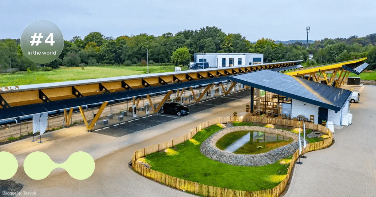 The Largest EV Charging Hubs In the World - 4 Seed and Greet charging hub in Germany
