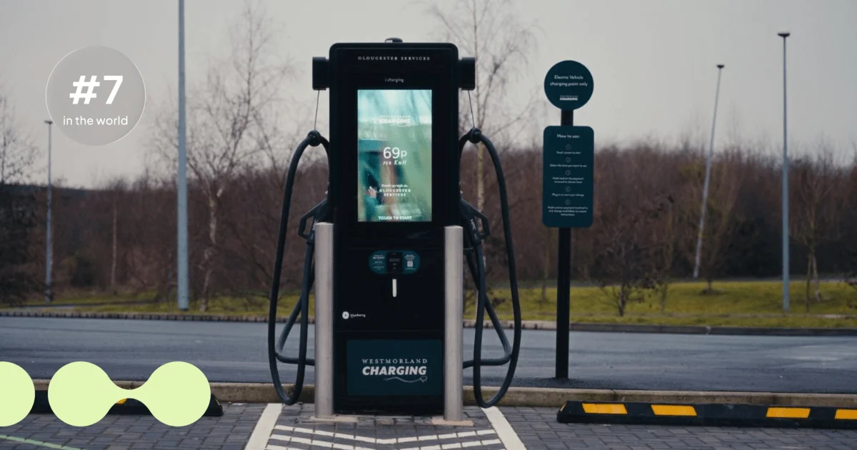 The Largest EV Charging Hubs In the World - 7 Westmorland EV charging hub in the United Kingdom