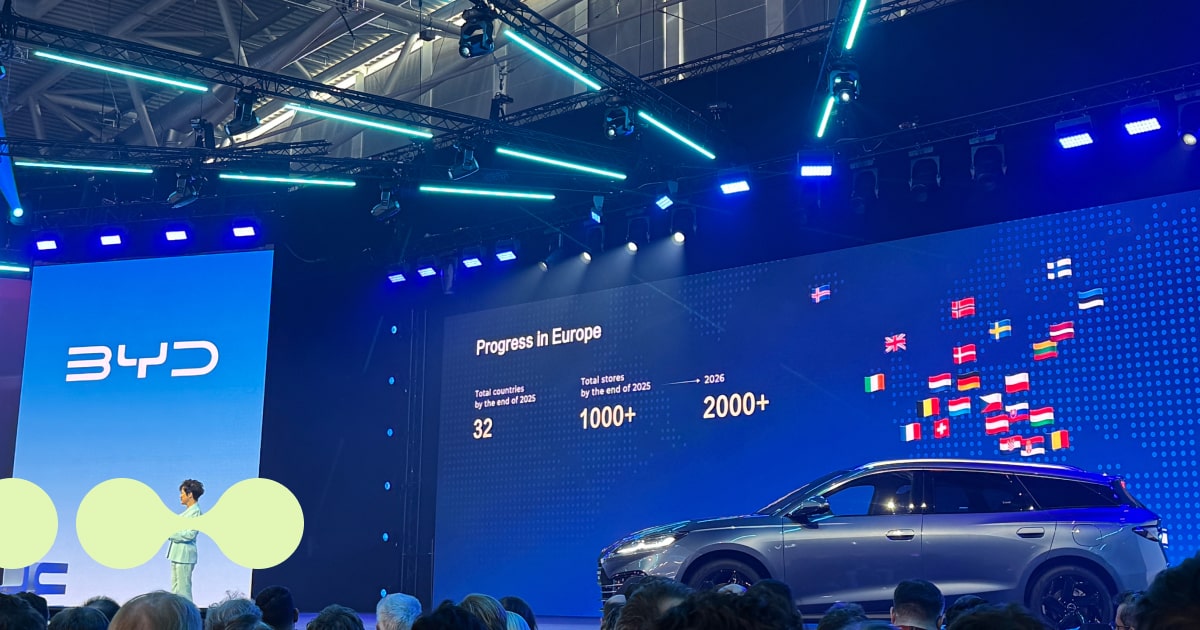 Chinese electric cars in Europe