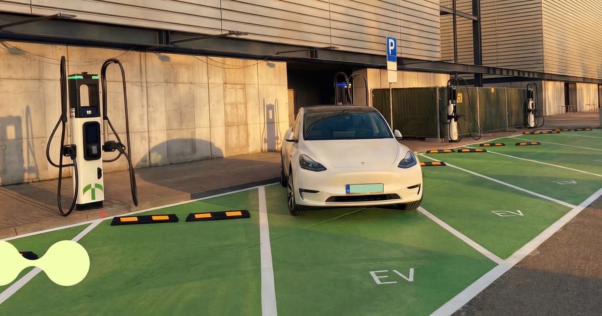 The First G City x Eleport Charging Station Live in Targówek, Warsaw - 1 G City x Eleport EV charging site