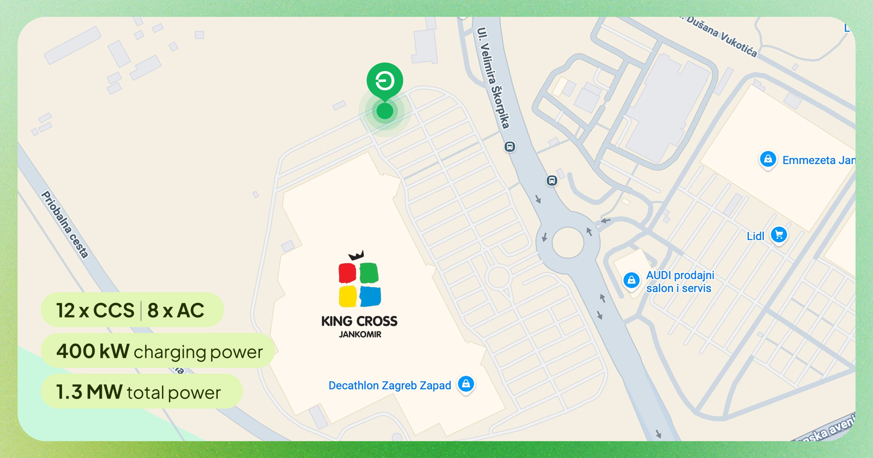 Shopping Centers are Turning Into Mobility Hubs. Our Latest Partner: King Cross Zagreb - 2