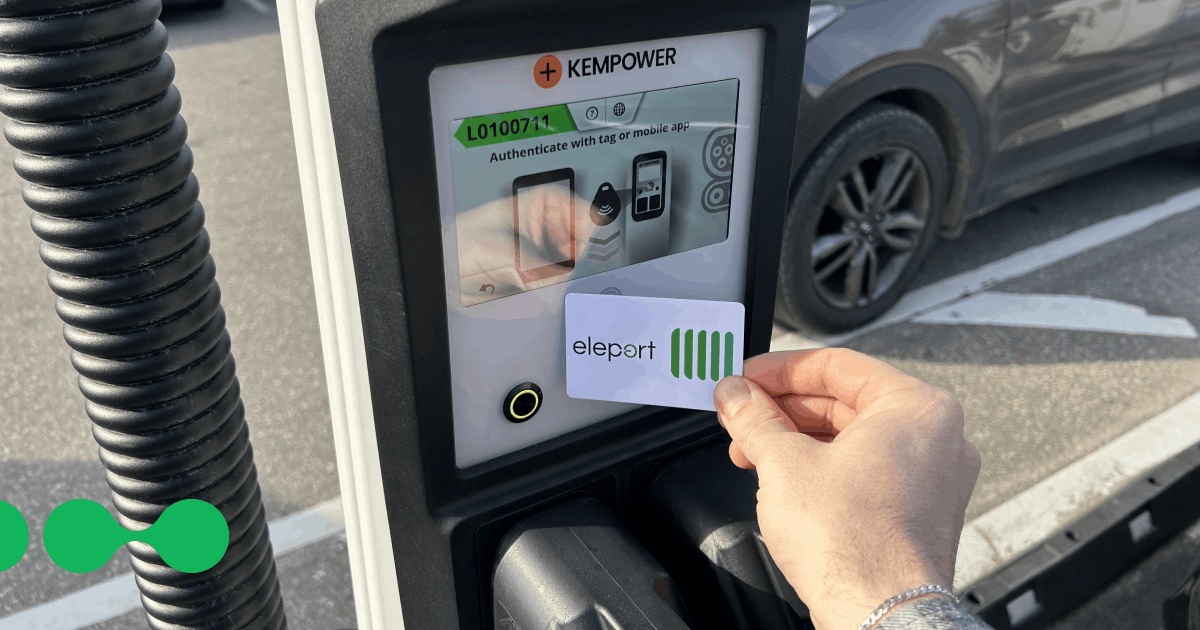 EV charging app features Eleport