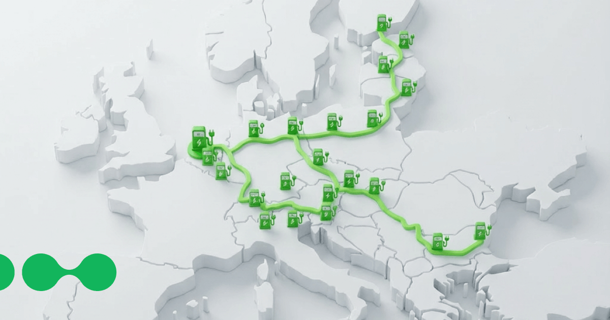 EV charging apps routes