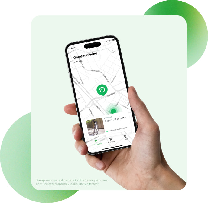 aplikacija za punjenje električnih automobila Eleport