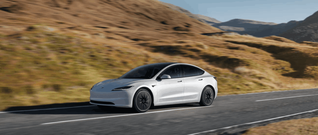 top 4 Tesla Model 3