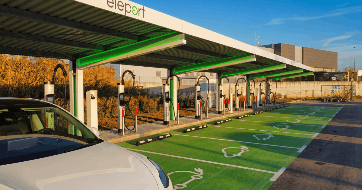 charging station for ev vans