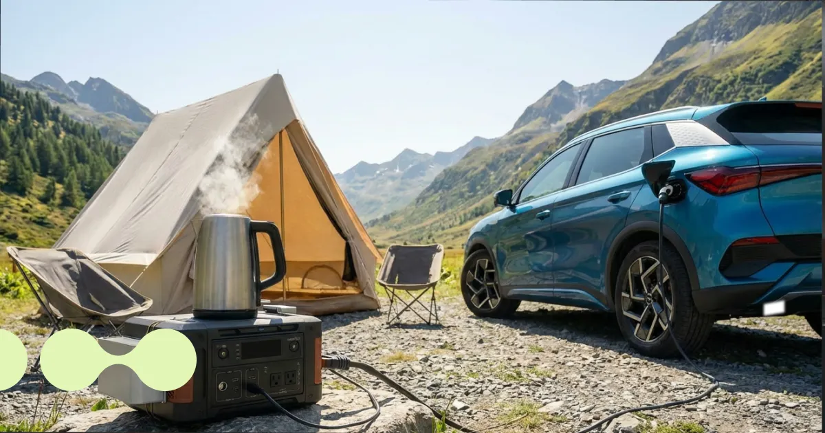 v2l meaning - example for camping