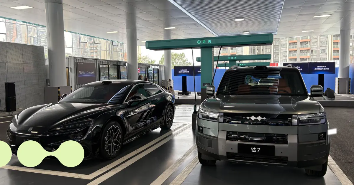 EV charging innovation BYD flash charging