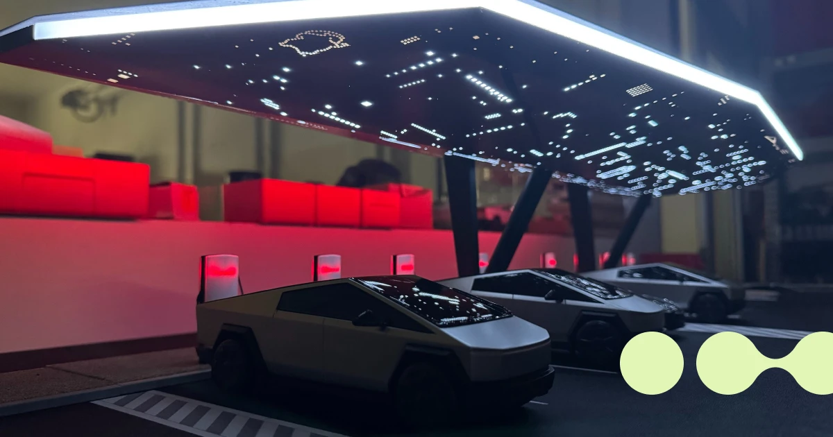 Tesla UFO-themed Supercharger in Roswell