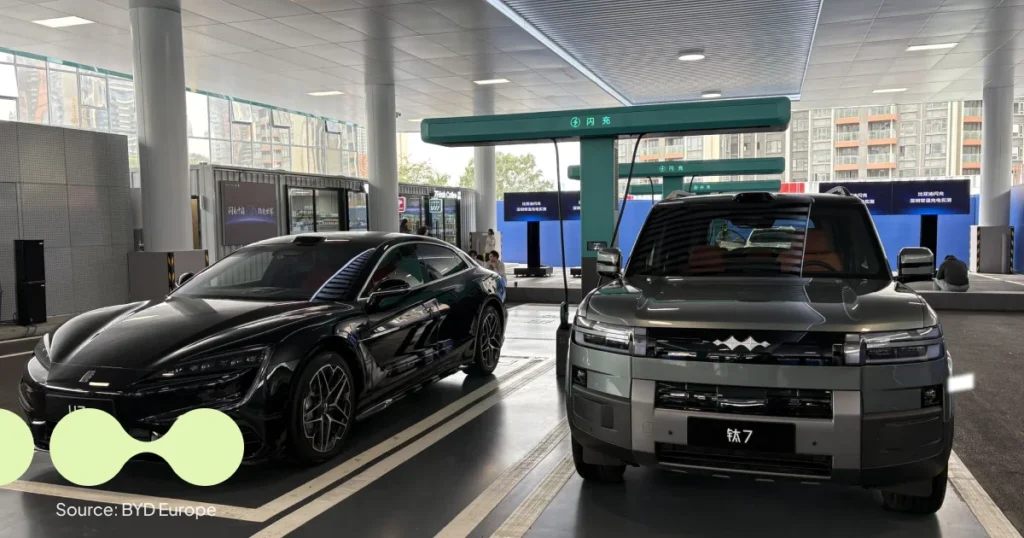 BYD flash charging